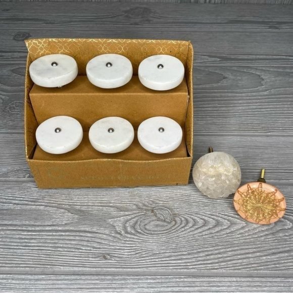 8 cabinet knobs boho decor Cabernet pulls hard wear - Picture 2 of 5